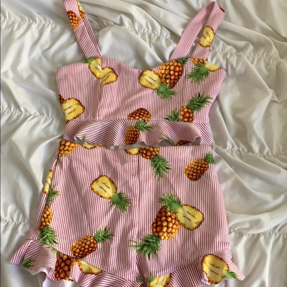 Pineapple two piece